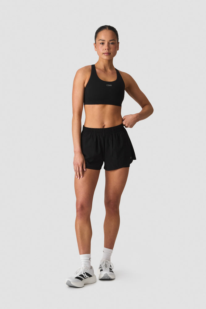 ICIW Mirage Cardio 2-in-1 Shorts W Black