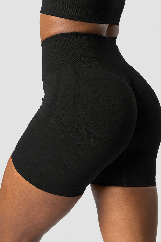 ICIW Rush Seamless Shorts Black