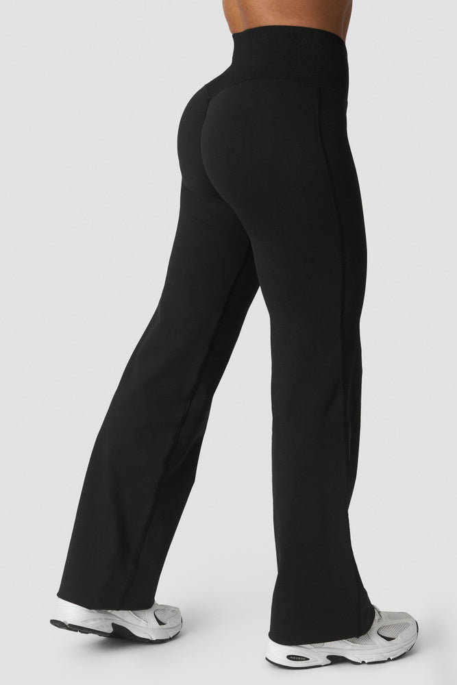 ICIW Define Seamless Straight Pants Black (13929001)