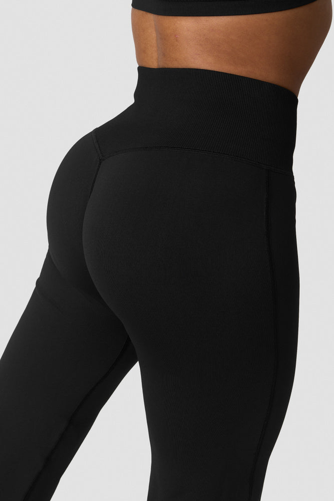 ICIW Define Seamless Straight Pants Black (13929001)