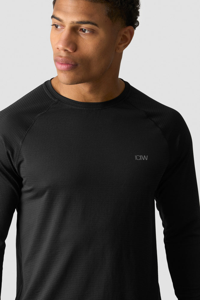 ICIW Training Mesh Long Sleeve Men Black