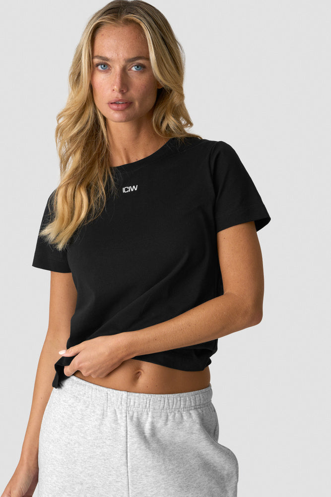 ICIW Everyday Cotton T-shirt W Black