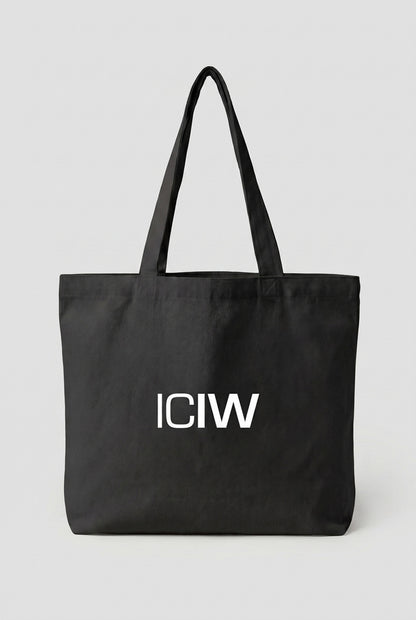Iciw Cotton Tote Bag 2.0 Black