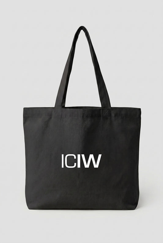 Iciw Cotton Tote Bag 2.0 Black