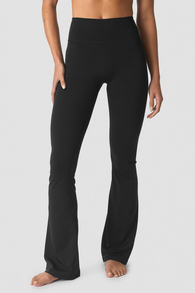 ICIW Luxe Flared Tights Black