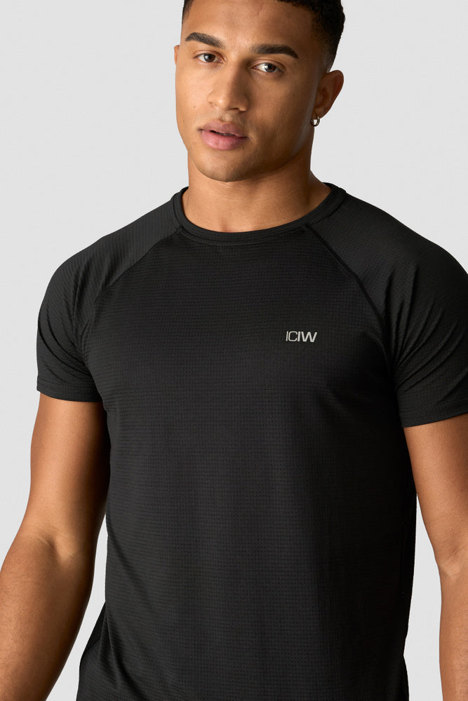 ICIW Training Mesh T-shirt Men Black