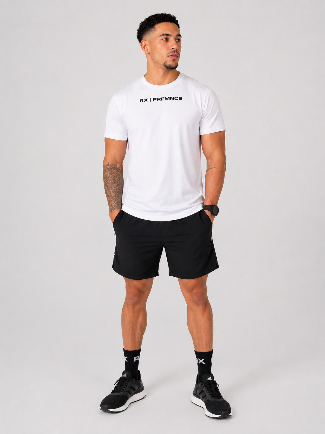 Rx Performance Hybrid Shorts Dark Gray