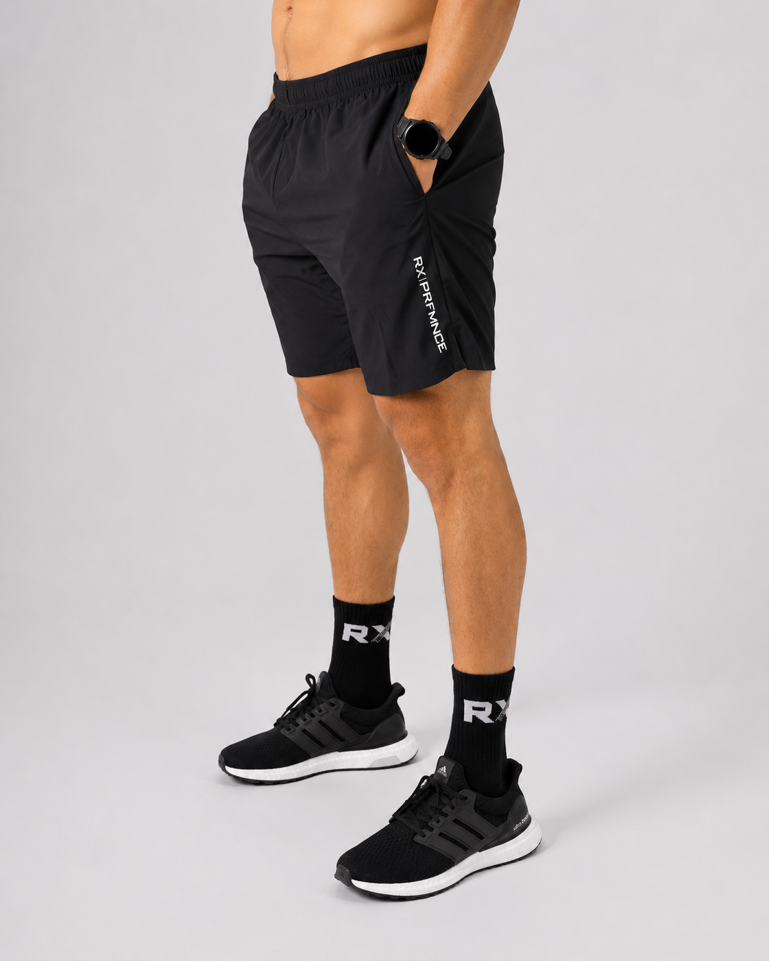 Rx Performance Hybrid Shorts Dark Gray