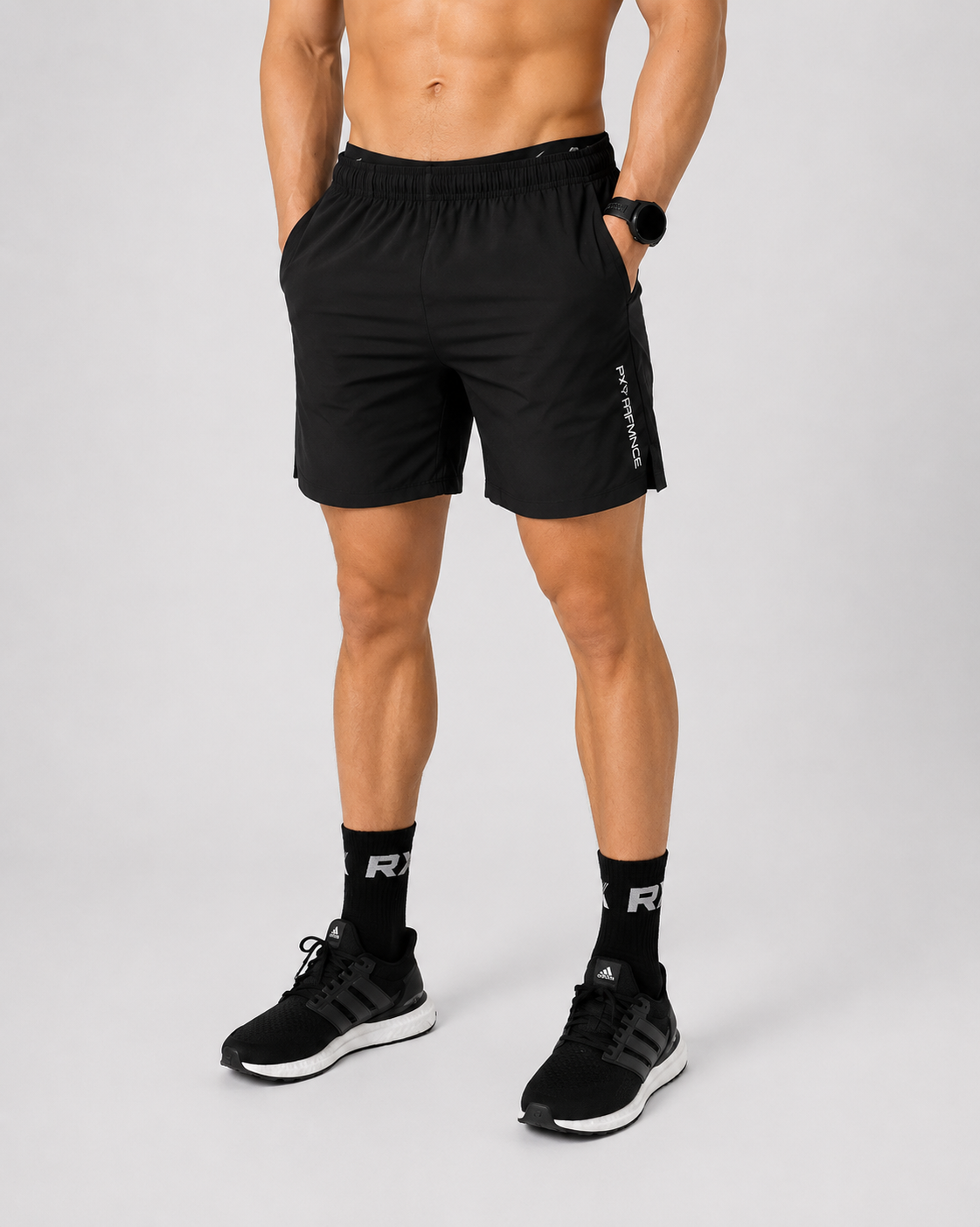 Rx Performance Hybrid Shorts Dark Gray