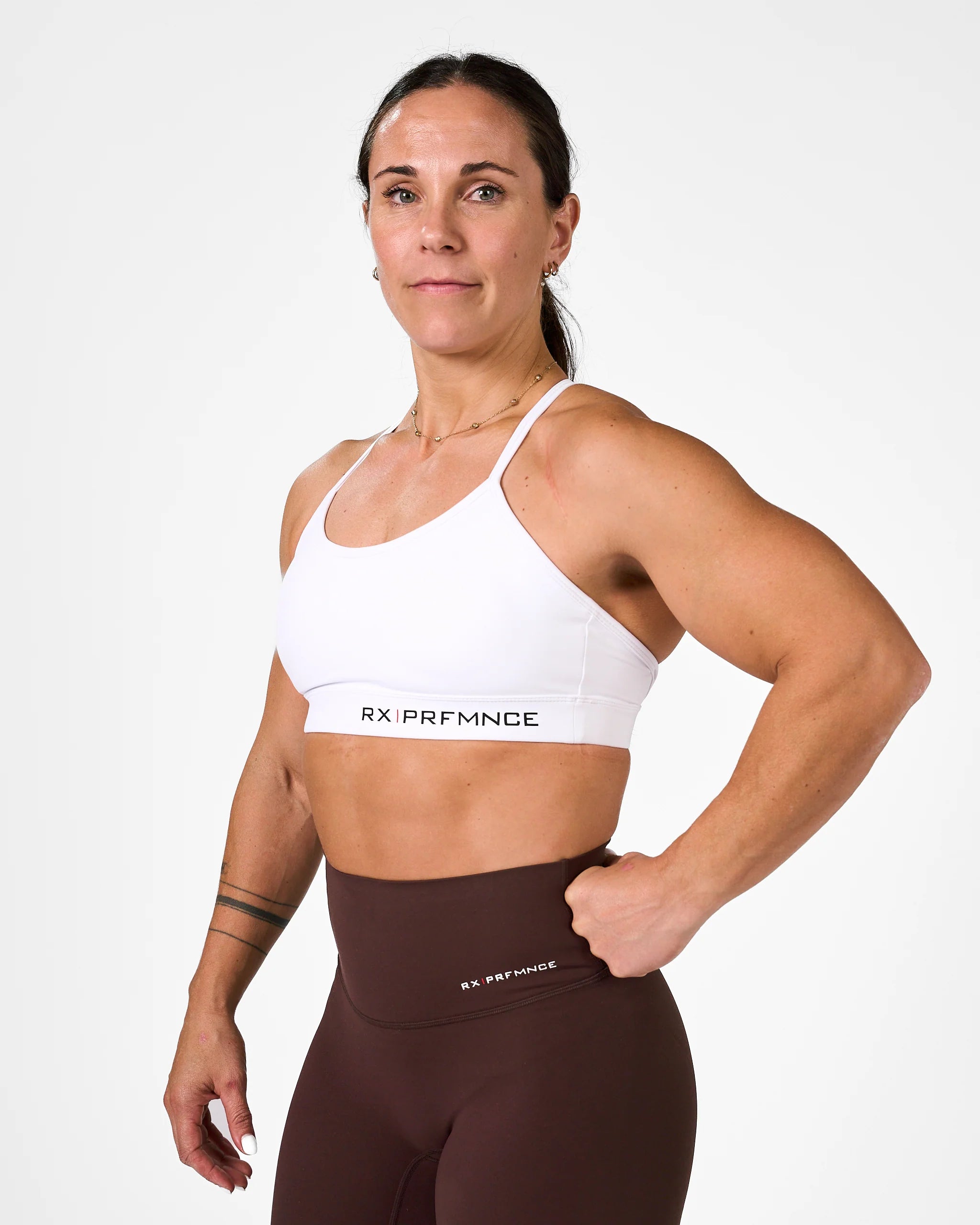 Rx Performance Barbara Sports Bra White