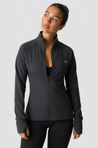 ICIW Essential Thermal Training Jacket Wmn Dark Grey
