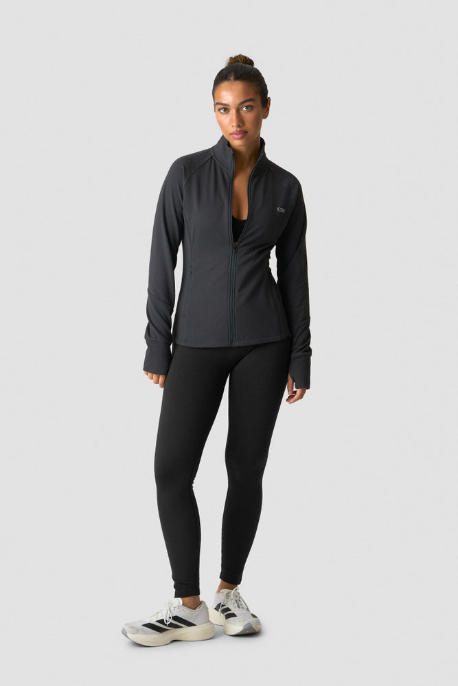 ICIW Essential Thermal Training Jacket Wmn Dark Grey
