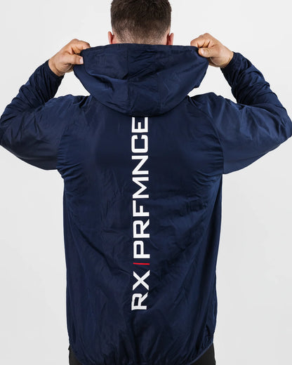 Rx Performance Strike Windbreaker Jacket  Midnight Blue