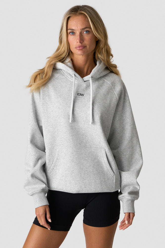 ICIW Everyday Hoodie W Light Gray Melange