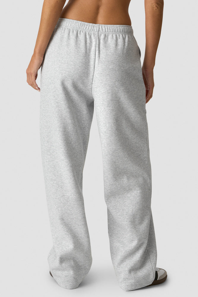 ICIW Everyday Straight Leg Sweat Pants W Light Grey Melange