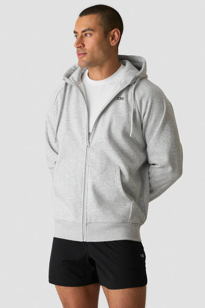 ICIW Everyday Zip Hoodie M Light Grey Melange