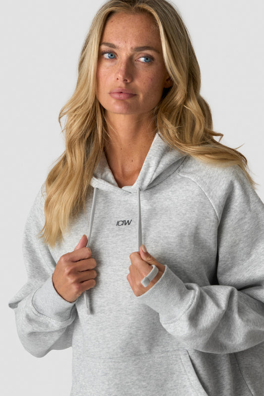 ICIW Everyday Hoodie W Light Grey Melange