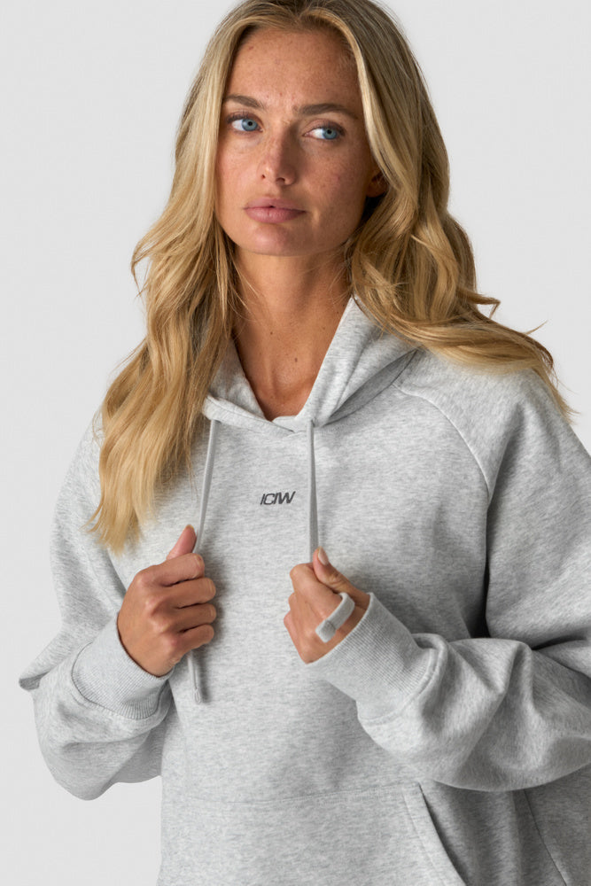 ICIW Everyday Hoodie W Light Gray Melange