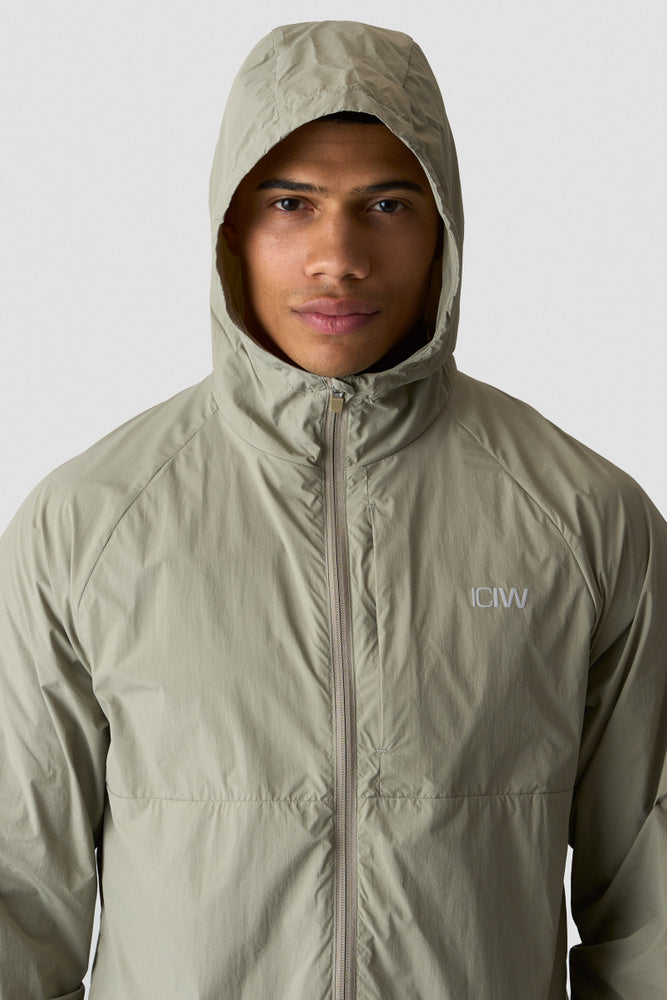 ICIW Essential Wind Jacket Light Khaki Green