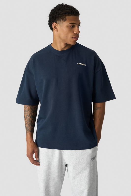 ICIW Everyday Oversized Terry T-shirt M Midnight Blue