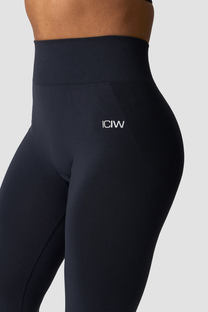 ICIW Smooth Seamless Tights Navy