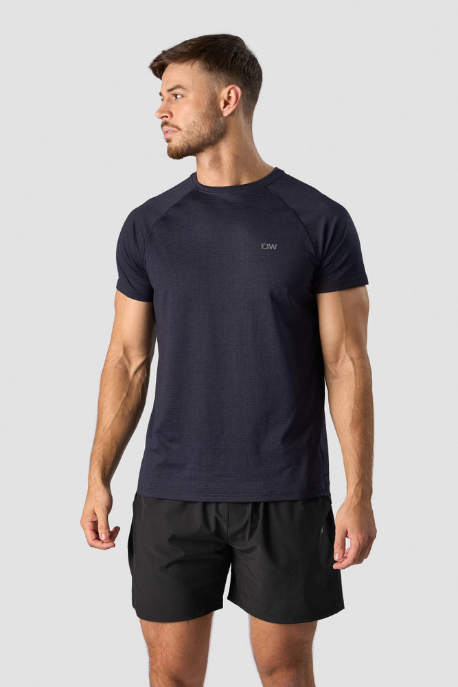 ICIW Training Mesh T-shirt Men Navy