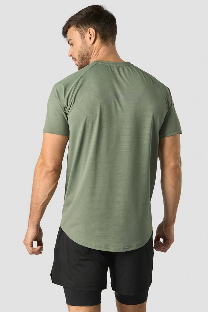 ICIW Stride Raglan T-shirt Sea Green