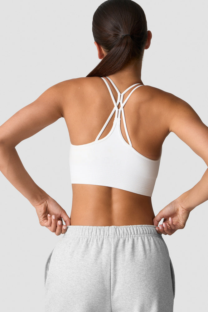 ICIW Define Seamless Sports Bra White