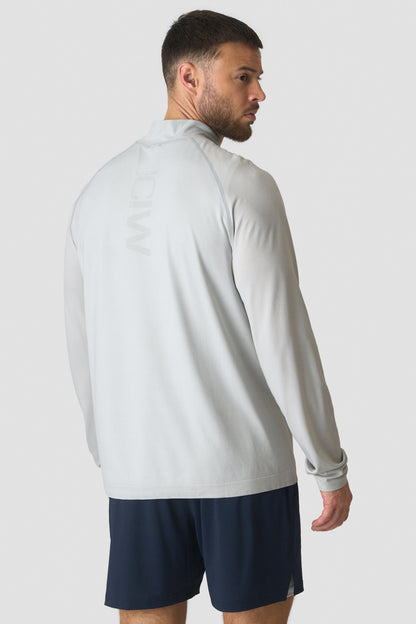 ICIW Stride 1/4 Longsleeve White Snow