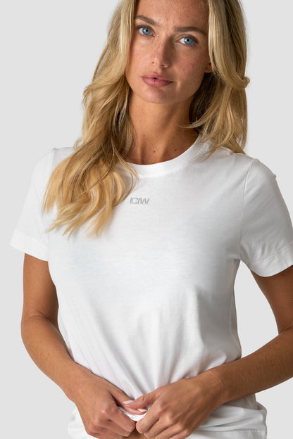 ICIW Everyday Cotton T-shirt W White Snow