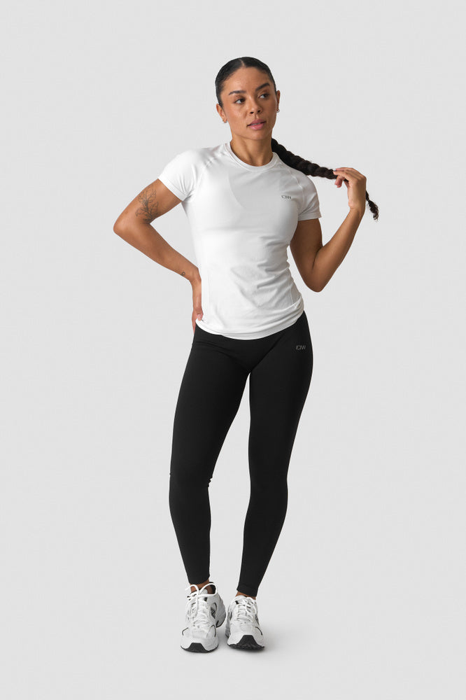 ICIW Define Seamless T-shirt White Snow