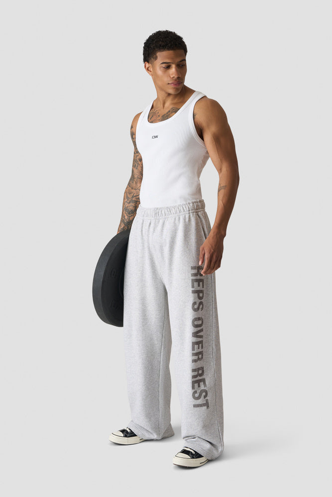 ICIW Grit Ribbed Tank M white snow
